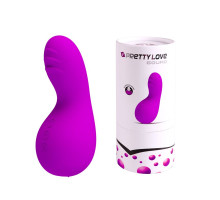 Лиловый клиторальный вибратор Gourd