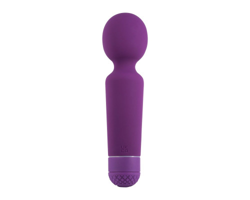 Фиолетовый wand-вибратор - 15,2 см.