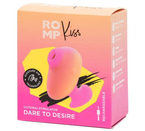 Бесконтактный клиторальный стимулятор Romp Kiss