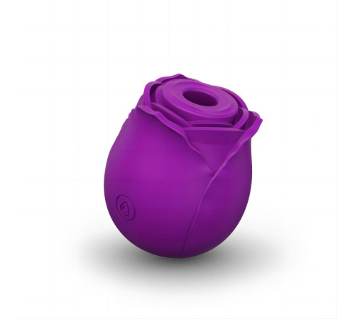 Фиолетовый вакуумный стимулятор Rose