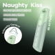 Заказать Зеленый вакуумный стимулятор Naughty Kiss