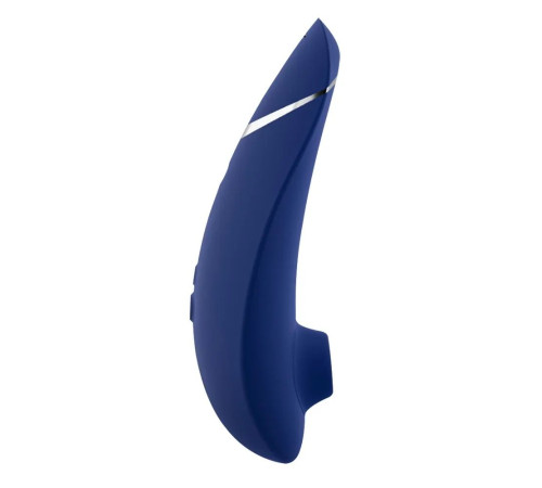 Синий клиторальный стимулятор Womanizer Premium 2