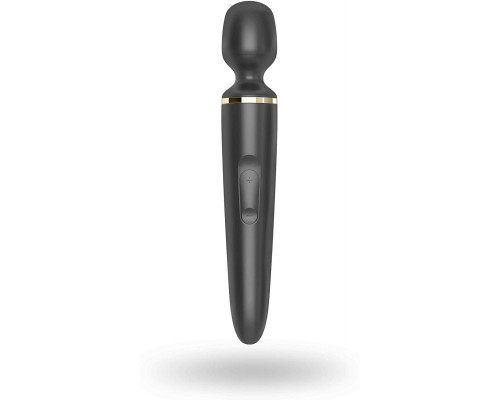 Заказать Черный вибратор Satisfyer Wand-er Woman