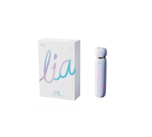 Сиреневый вакуумный стимулятор клитора Lia