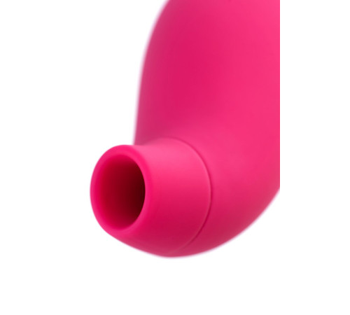 Ярко-розовый многофункциональный стимулятор клитора Blossy