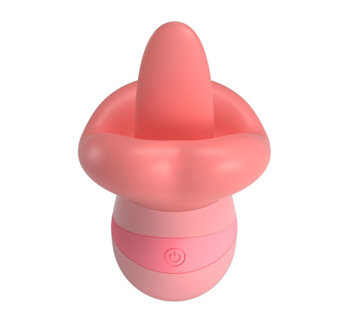 Розовый клиторальный стимулятор Kylee