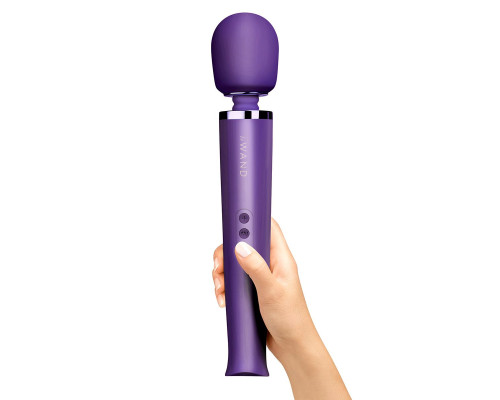 Заказать Фиолетовый вибратор Le Wand Rechargeable Vibrating Massager - 34 см. Заказать Фиолетовый вибратор Le Wand Rechargeable Vibrating Massager - 34 см.