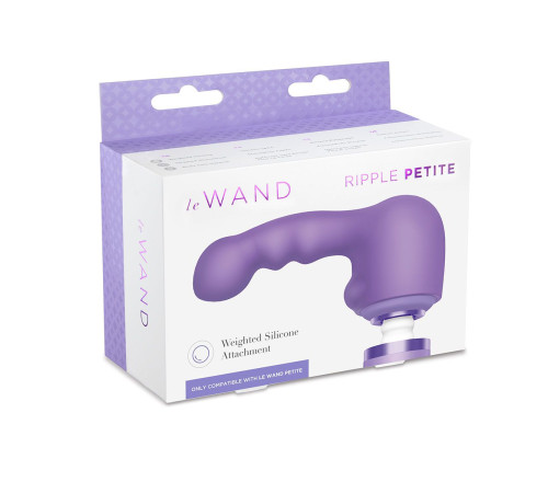 Утяжеленная насадка RIPPLE VIOLET для массажера Le Wand