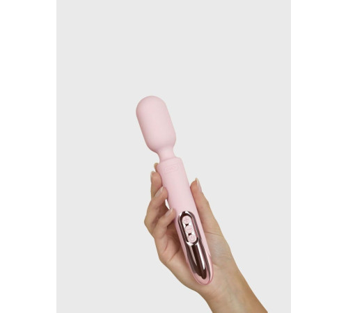 Розовый интерактивный вибратор ProWand Vibrator