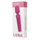 Заказать Бордовый вибромассажер Luna - 21,4 см.