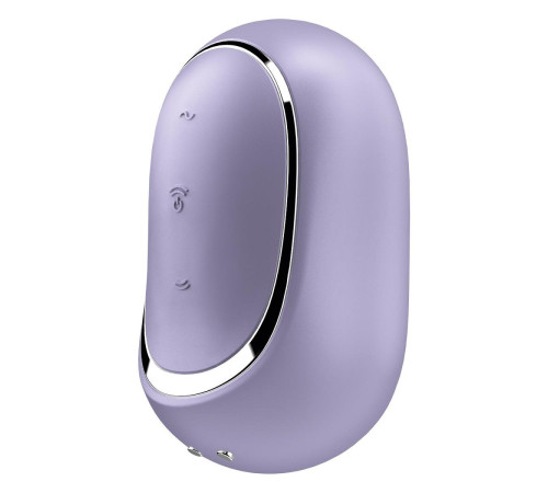 Сиреневый вакуумный вибростимулятор клитора Satisfyer Pro To Go 2