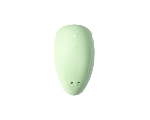 Заказать Салатовый вакуум-волновой стимулятор клитора Satisfyer Pearl Diver