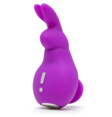 Фиолетовый клиторальный вибратор в форме зайчика