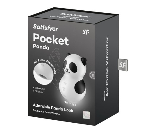 Вакуумный клиторальный массажер Pocket Panda Вакуумный клиторальный массажер Pocket Panda
