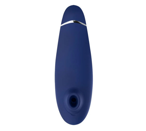 Синий клиторальный стимулятор Womanizer Premium 2