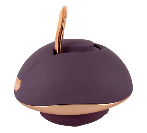 Фиолетовый вращающийся массажёр для вульвы Rotating Vulva Massager