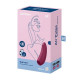 Заказать Бордовый вакуум-волновой стимулятор Satisfyer Curvy 1+