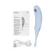 Заказать Голубой вакуум-волновой стимулятор клитора Satisfyer Twirling Pro