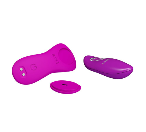 Лиловый вибратор в трусики Romario с пультом ДУ