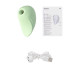 Заказать Салатовый вакуум-волновой стимулятор клитора Satisfyer Pearl Diver