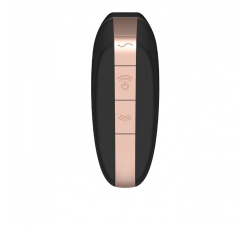 Черный вакуум-волновой вибростимулятор Satisfyer Love Triangle Черный вакуум-волновой вибростимулятор Satisfyer Love Triangle