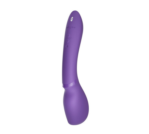 Фиолетовый жезловый вибратор We-Vibe Wand 2 - 27,3 см.