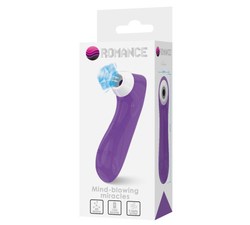 Сиреневый клиторальный стимулятор Breeze