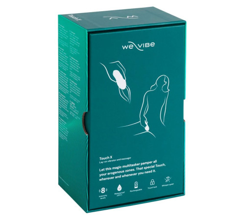 Изумрудный вибростимулятор We-Vibe Touch X