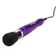 Фиолетовый жезловый проводной вибратор Doxy Die Cast - 37 см.