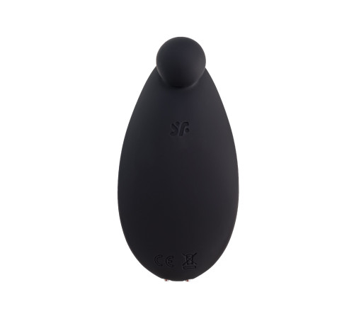 Черный вибростимулятор клитора Satisfyer Spot On 2