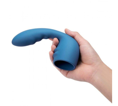 Синяя насадка Flexi для вибратора Le Wand Petite