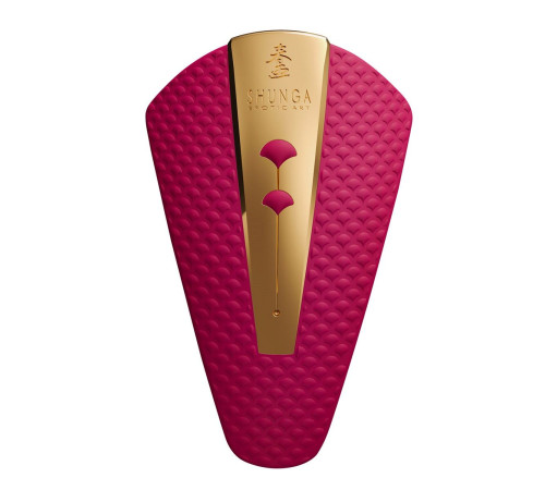 Малиновый клиторальный вибростимулятор OBI