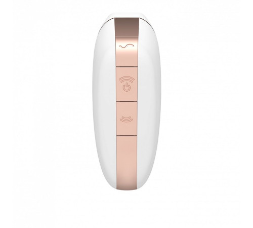 Белый вакуум-волновой вибростимулятор Satisfyer Love Triangle