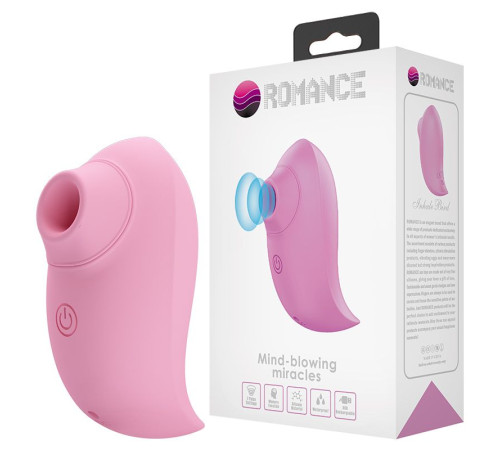 Розовый стимулятор клитора Inhale Bird