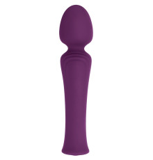 Фиолетовый жезловый вибромассажер My Secret Wand - 17 см.
