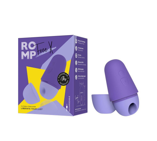 Бесконтактный клиторальный стимулятор Romp Free X