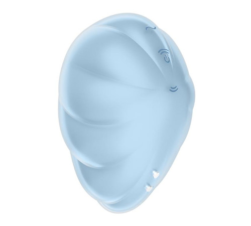 Голубой вакуум-волновой клиторальный вибростимулятор Cloud Dancer