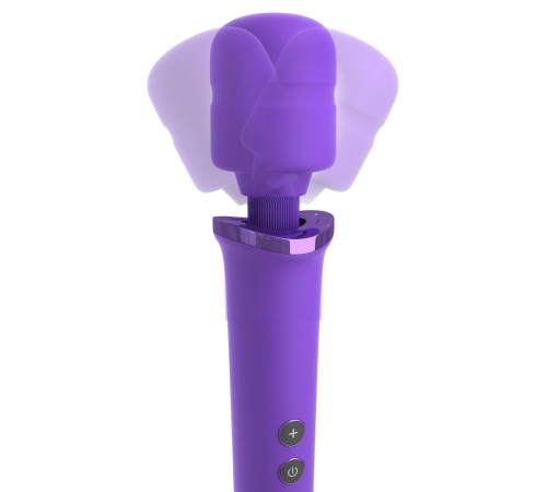 Фиолетовый вибромассажер Rechargeable Power Wand Фиолетовый вибромассажер Rechargeable Power Wand