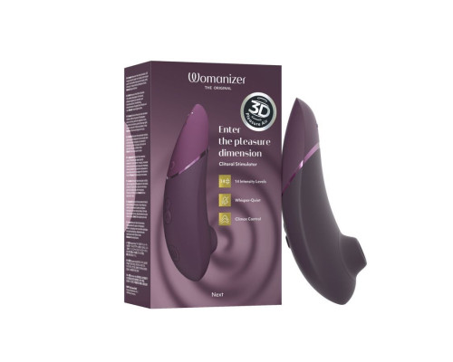 Заказать Фиолетовый бесконтактный клиторальный стимулятор Womanizer Next Заказать Фиолетовый бесконтактный клиторальный стимулятор Womanizer Next