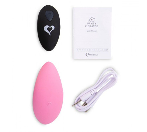 Розовый вибромассажер в трусики с пультом ДУ Panty Vibe Remote Controlled Vibrator