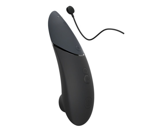 Черный бесконтактный клиторальный стимулятор Womanizer Next Черный бесконтактный клиторальный стимулятор Womanizer Next