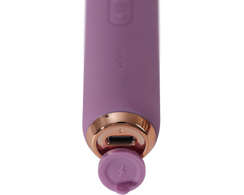 Заказать Сиреневый wand-массажер Mini Emma Neo - 14 см.