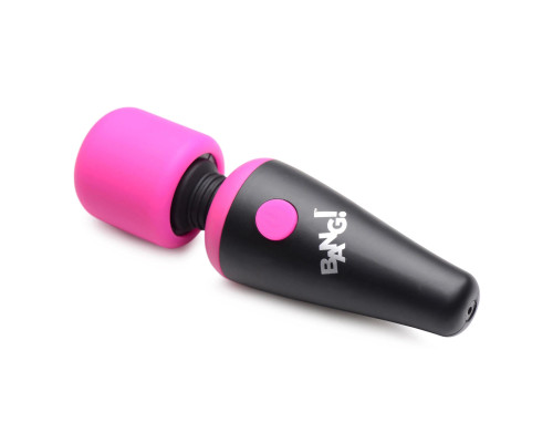 Заказать Розово-черный мини-вибромассажер 10X Vibrating Mini Silicone Wand Заказать Розово-черный мини-вибромассажер 10X Vibrating Mini Silicone Wand