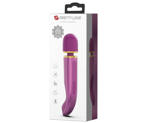 Заказать Фиолетовый вибромассажер Power Wand - 24 см. Заказать Фиолетовый вибромассажер Power Wand - 24 см.