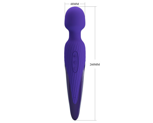 Заказать Фиолетовый wand-вибратор Antony-Youth - 26 см.