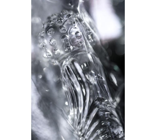 Прозрачная рельефная насадка на палец Ricol - 8 см.