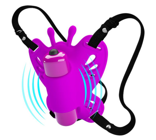 Лиловая вибробабочка на ремешках Sloane