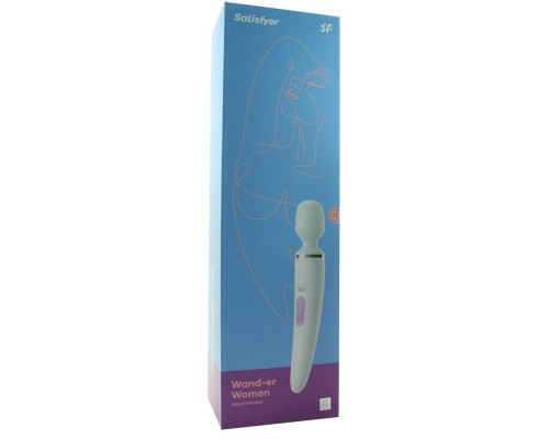 Заказать Белый вибратор Satisfyer Wand-er Woman