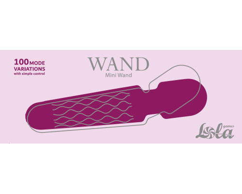 Фиолетовый жезловый вибромассажер Dreaming Wand - 20 см. Фиолетовый жезловый вибромассажер Dreaming Wand - 20 см.