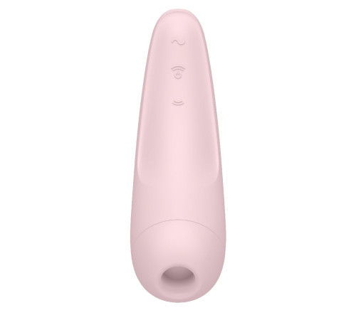Розовый вакуум-волновой стимулятор Satisfyer Curvy 2+
